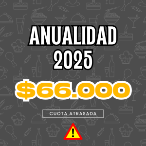 Anualidad Atrasada 2025