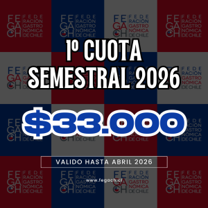 1º Cuota Semestral